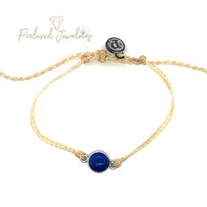 Pura Vida Round Lapis Bracelet